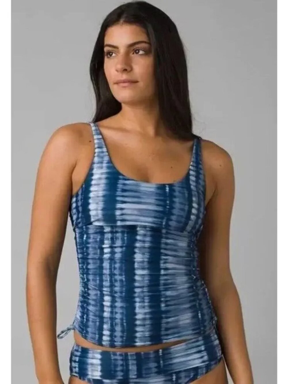 😎 PRANA 😎 NEW 'Melody' Tankini Swim Top in Belize Hazy Days - [Small = 34D]